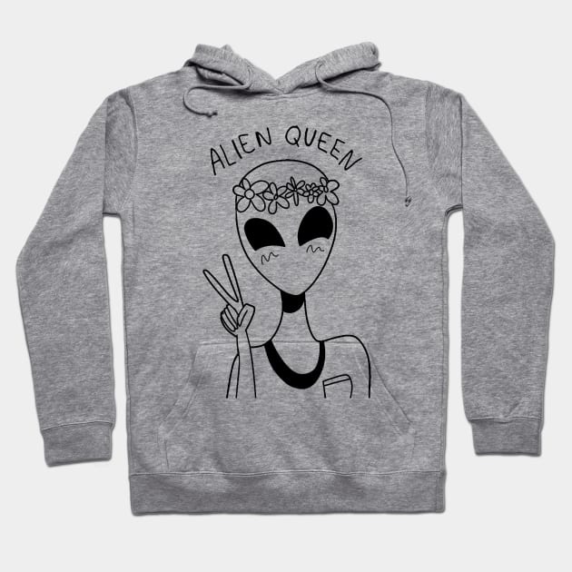 alien queen Hoodie by tirani16